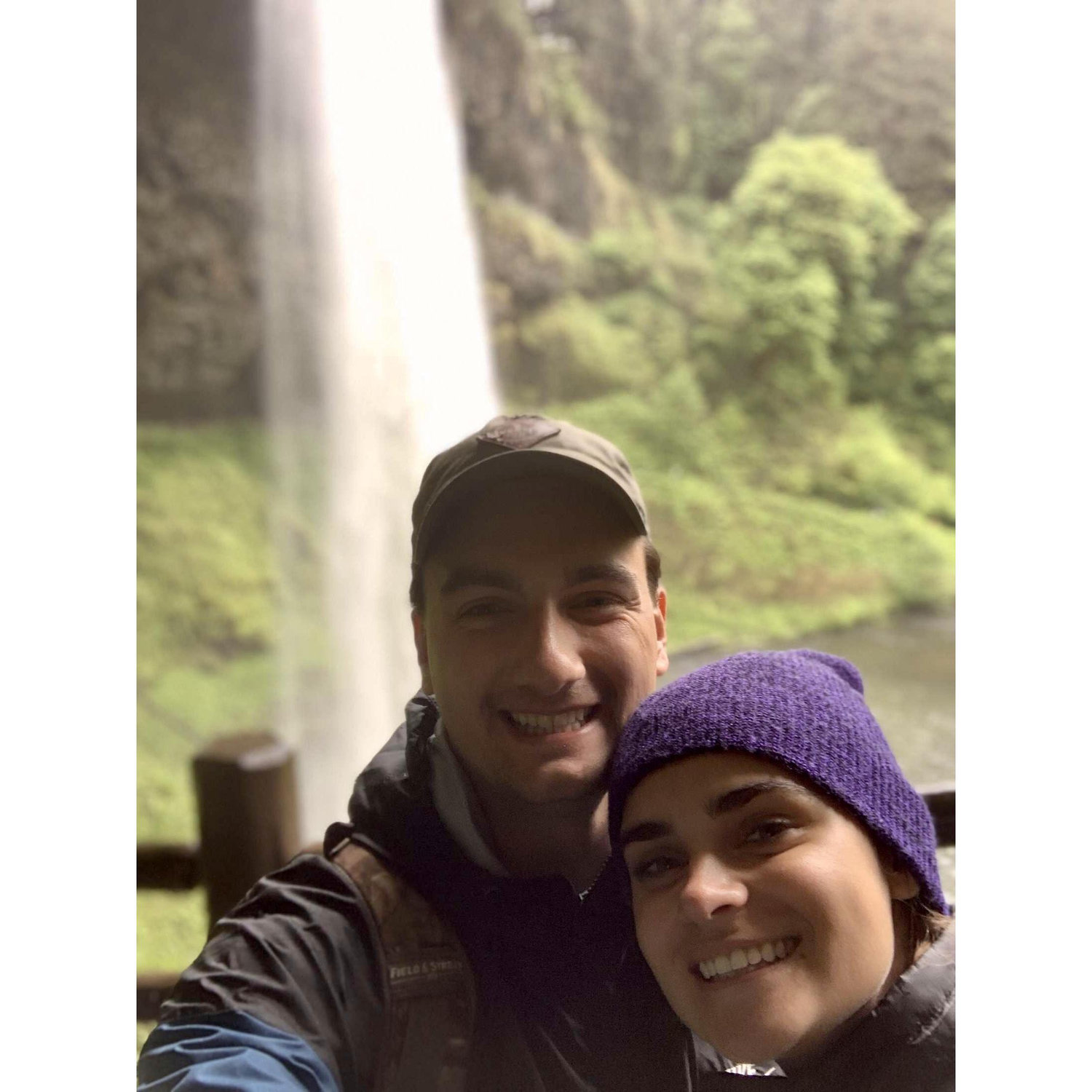 Our first date as an official couple!