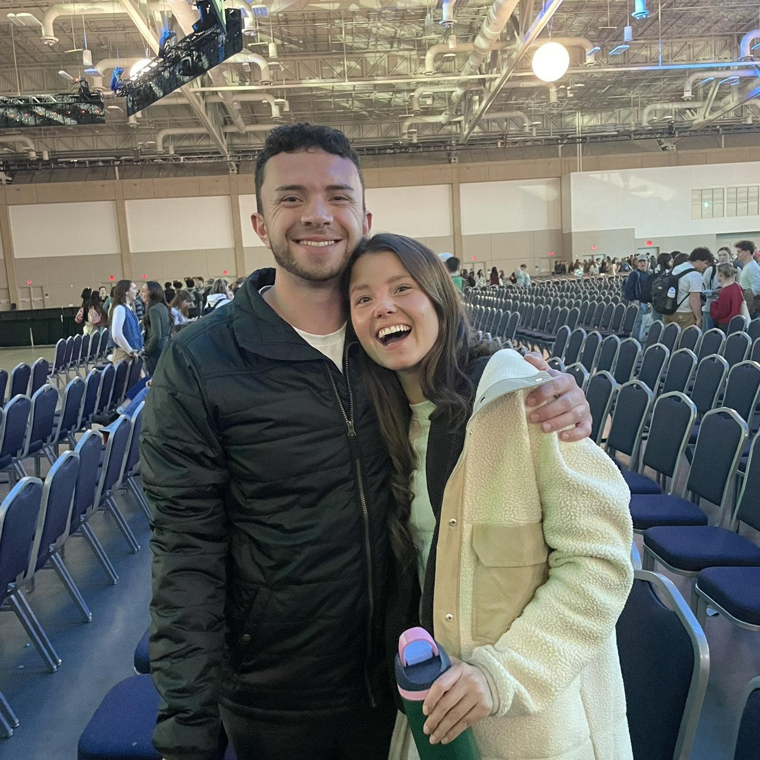 Cross Conference the next year, 2025! When we were dating!