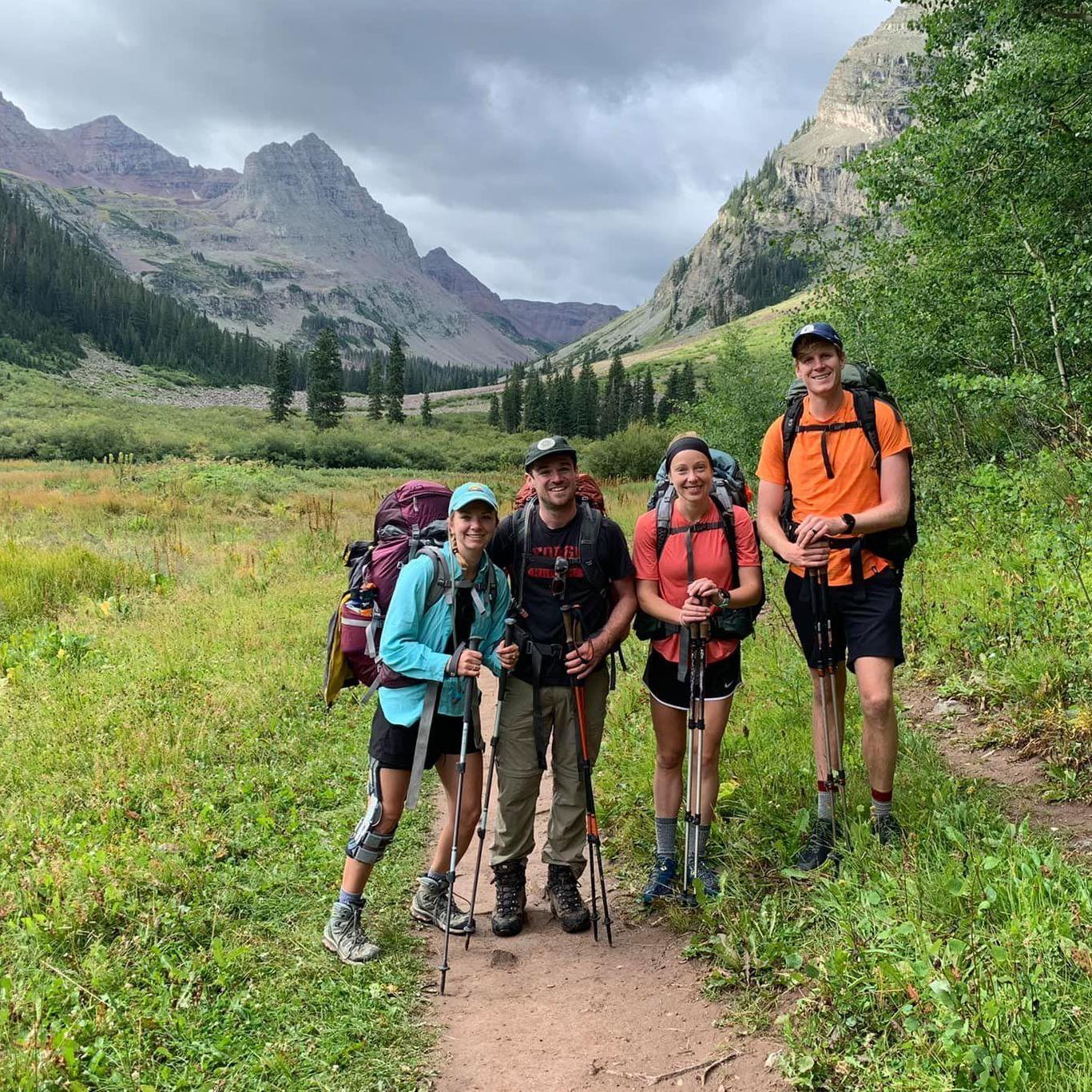Maroon Bells 4 pass loop with Tyler & Sarah. Summer 2021.