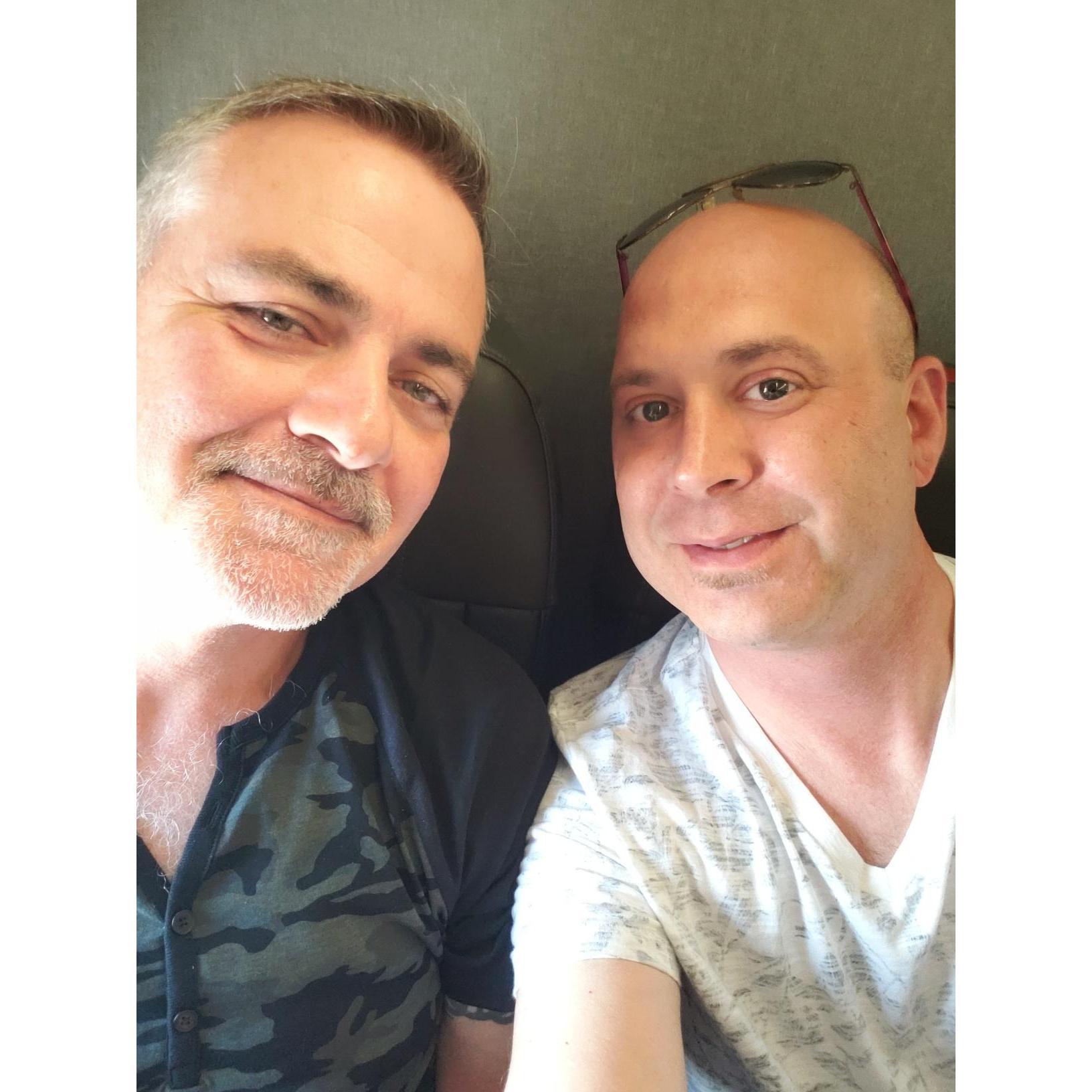 First flight together - 2018