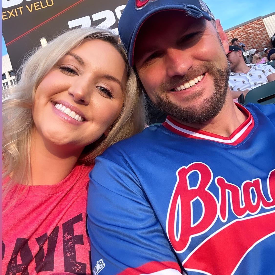 First Braves game together!