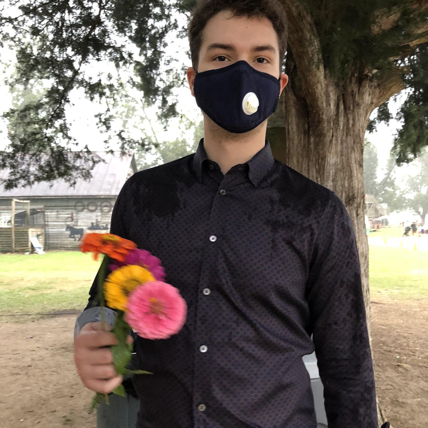 John is very romantic.