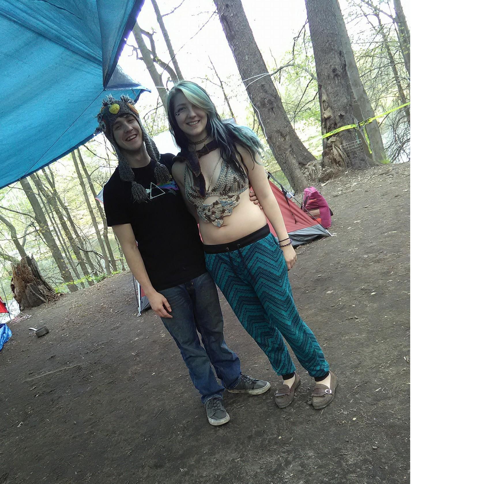 Sarah's first time at the ledges 2016