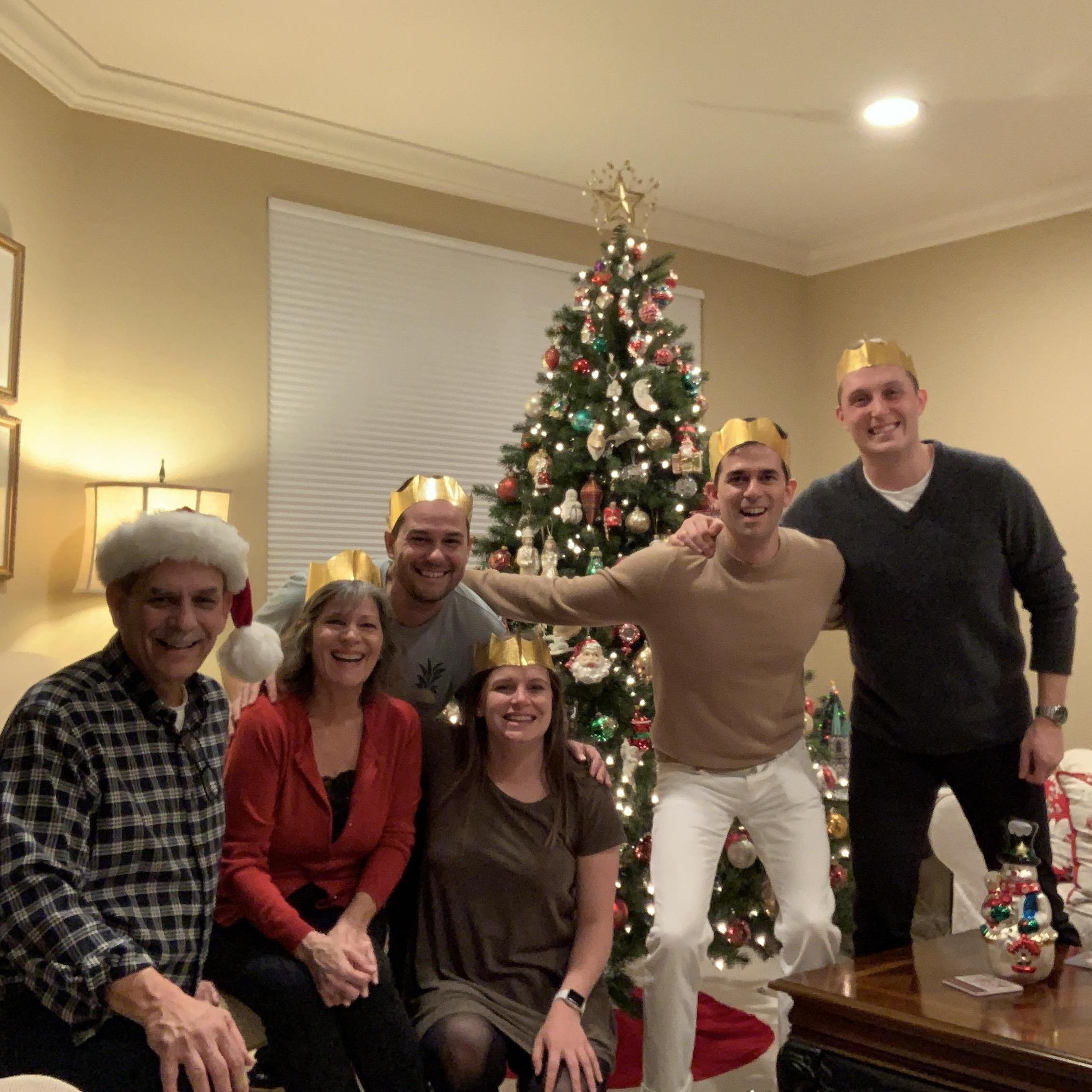 Christmas 2019 with the Albas and Santa Gus