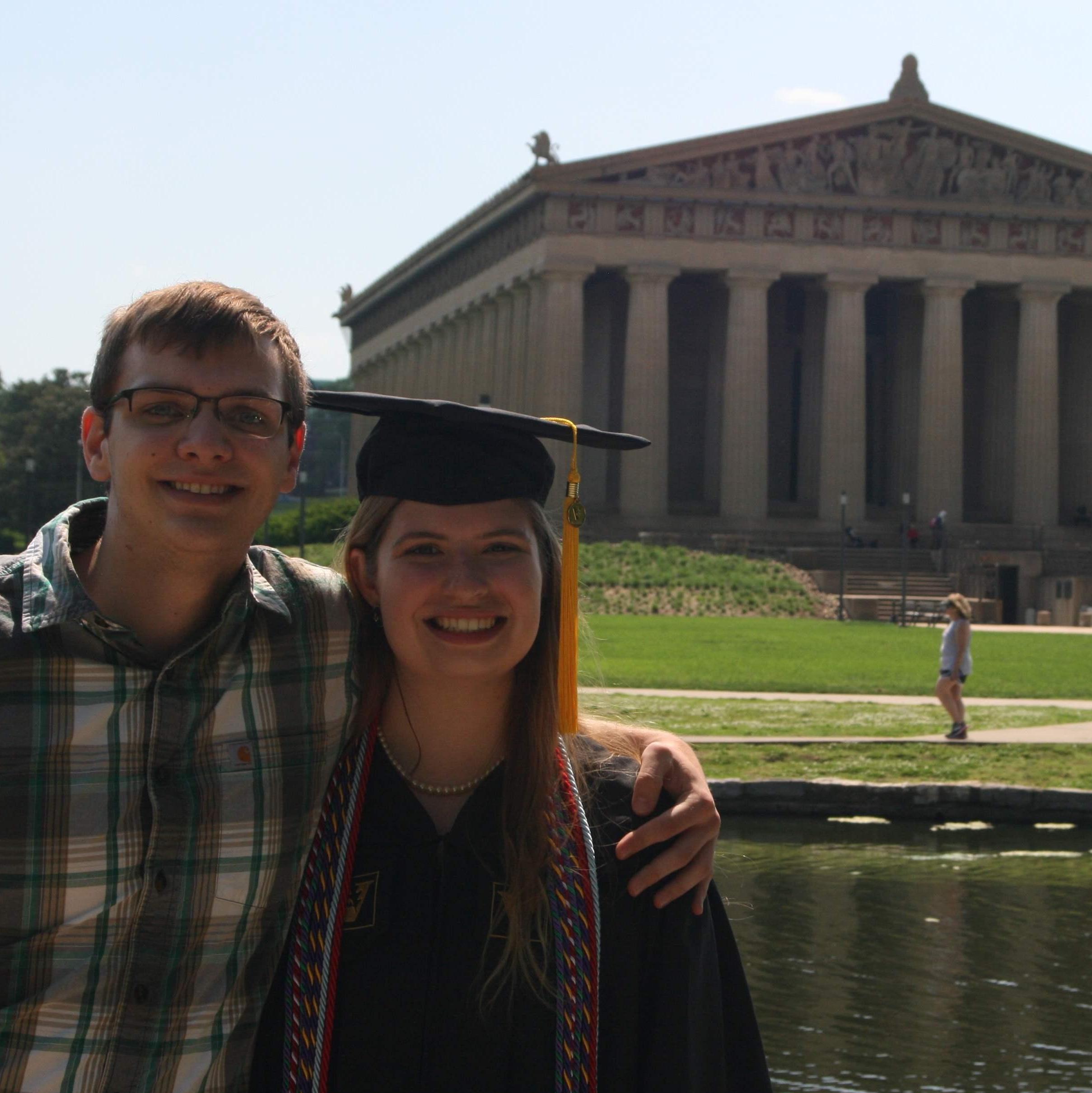Laura's graduation from Vanderbilt University.