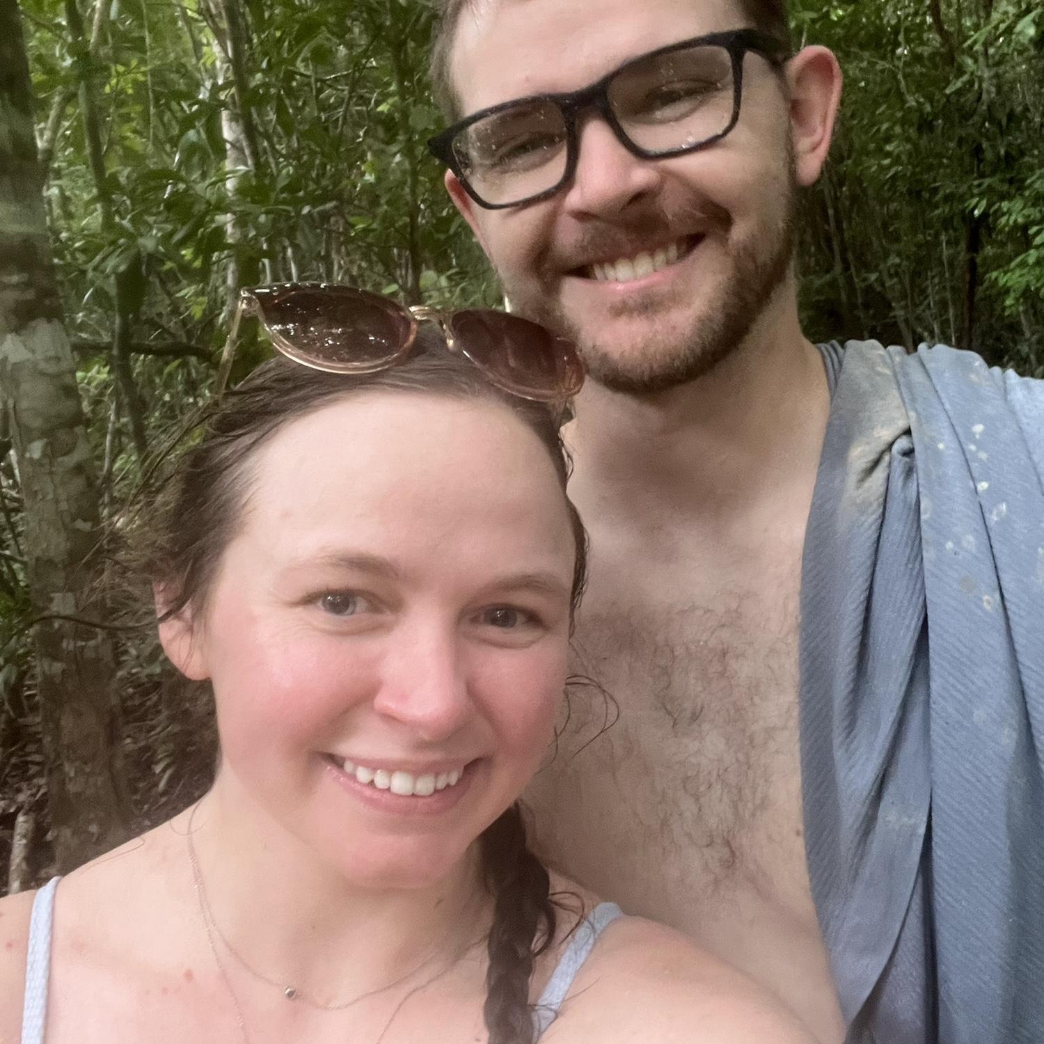 Sneaking a few photos in Cancun (the excursion said no phones).