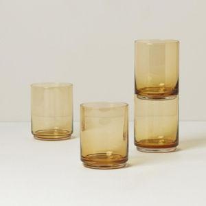 Tuscany Classics Stackable Tall Glass, Set of 4