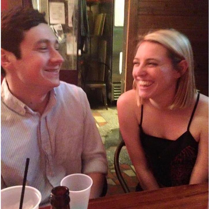 Always laughing when we're together.