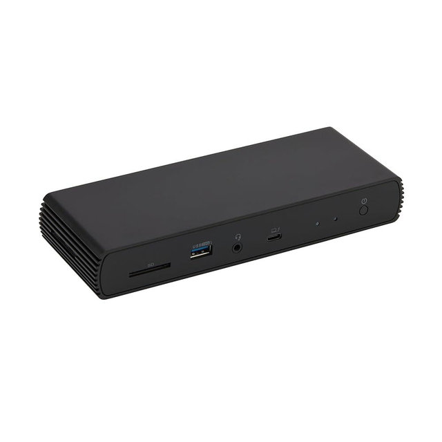 Amazon Basics Thunderbolt4/USB4 Pro Docking Station,2xTBT4,1xHDMI2.1,3xUSB A 3.1,RJ45,Dual Display, Black, 7.86 x 2.95 x 1.23 inches
