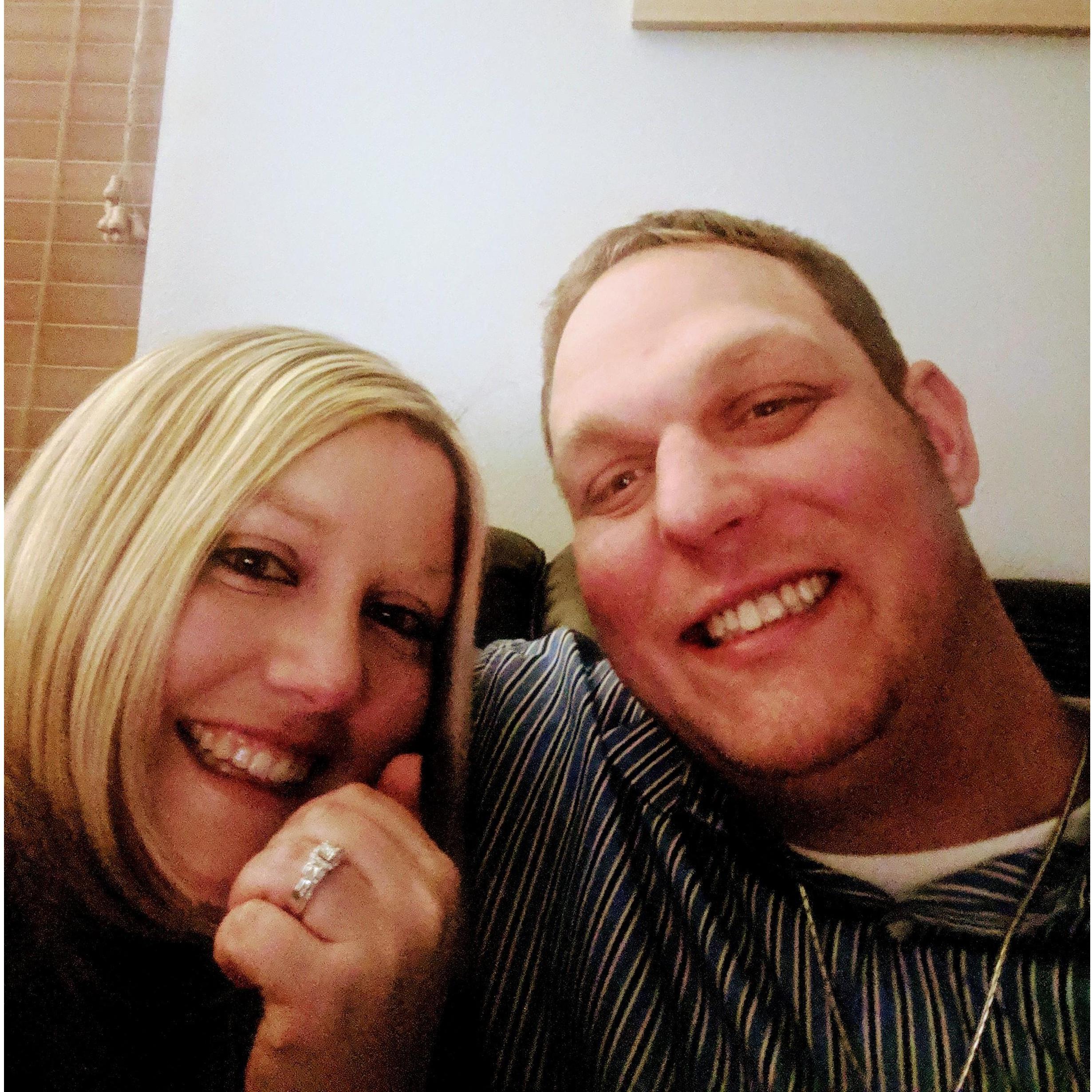 The night we got engaged!
12.31.18