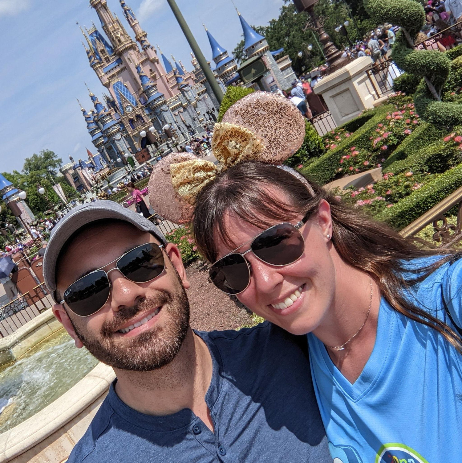 Introducing Malik to Christine's Disney obsession - April 2023