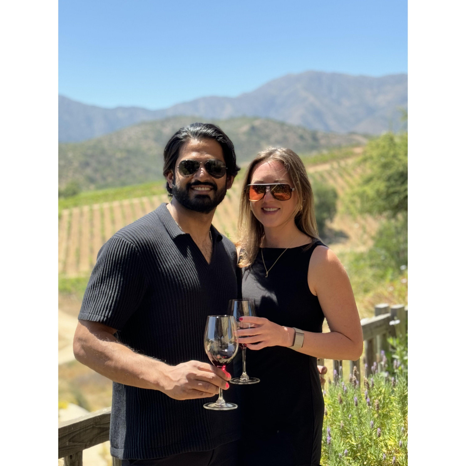 The trip to Chile, where we first said "I love you!"