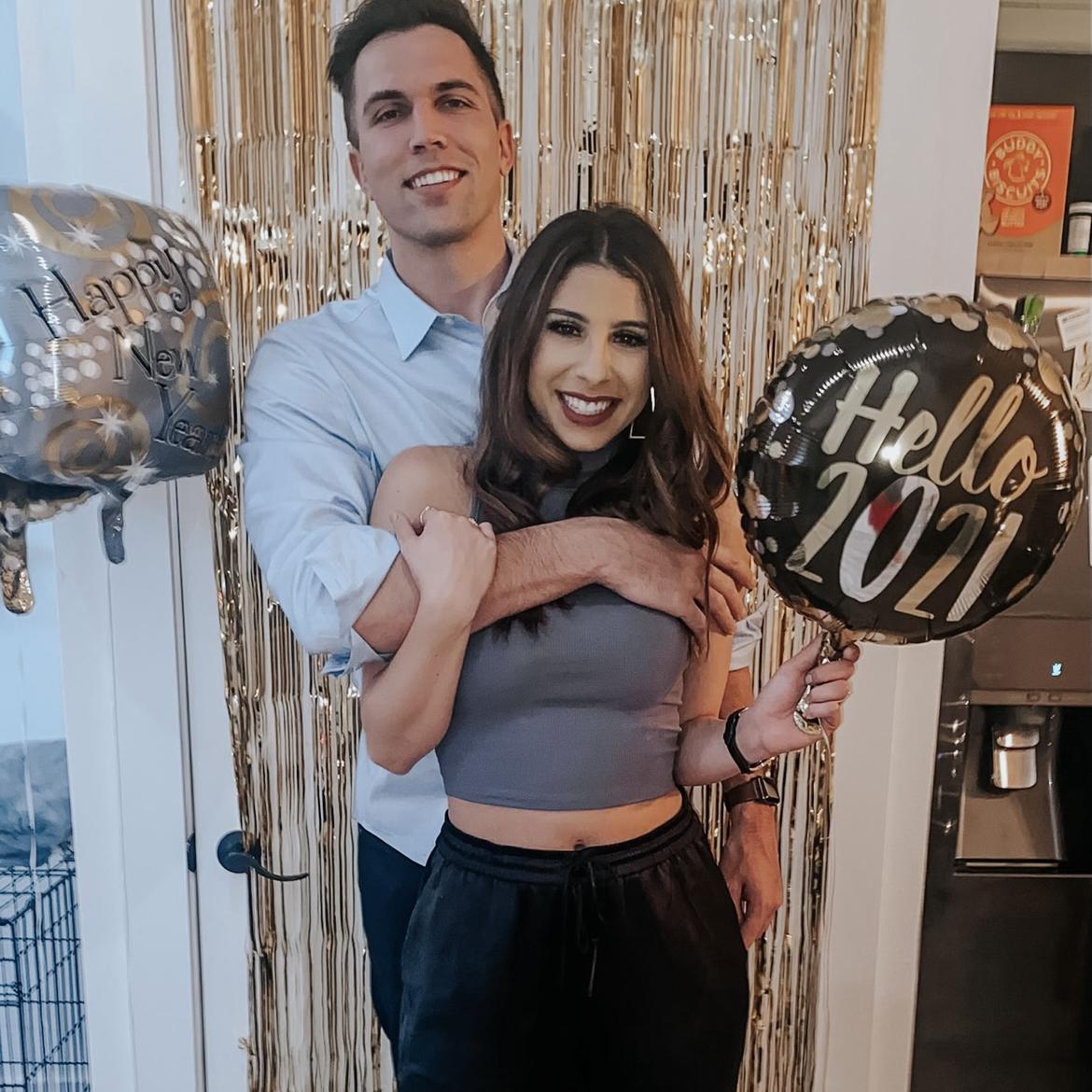 First picture together- NYE at the Kesterson’s!