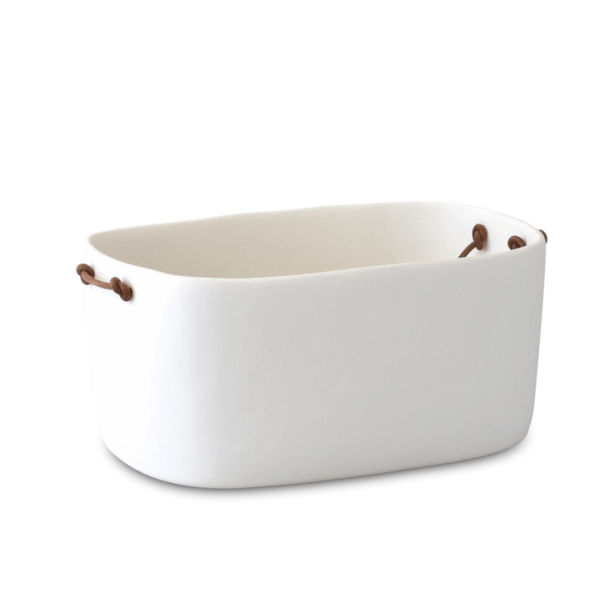 Champagne Trough with Leather Handles