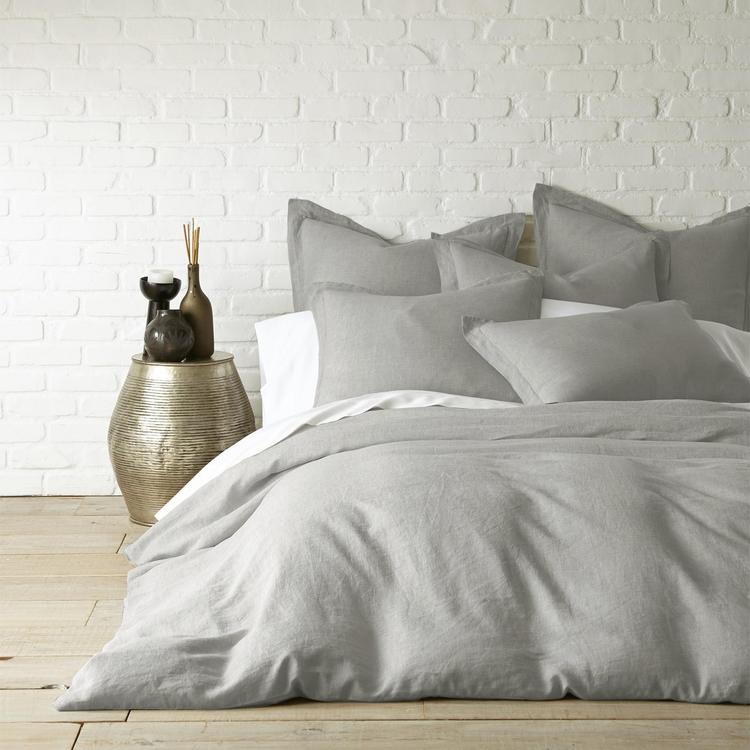 Levtex Home Washed Linen Duvet Cover Zola