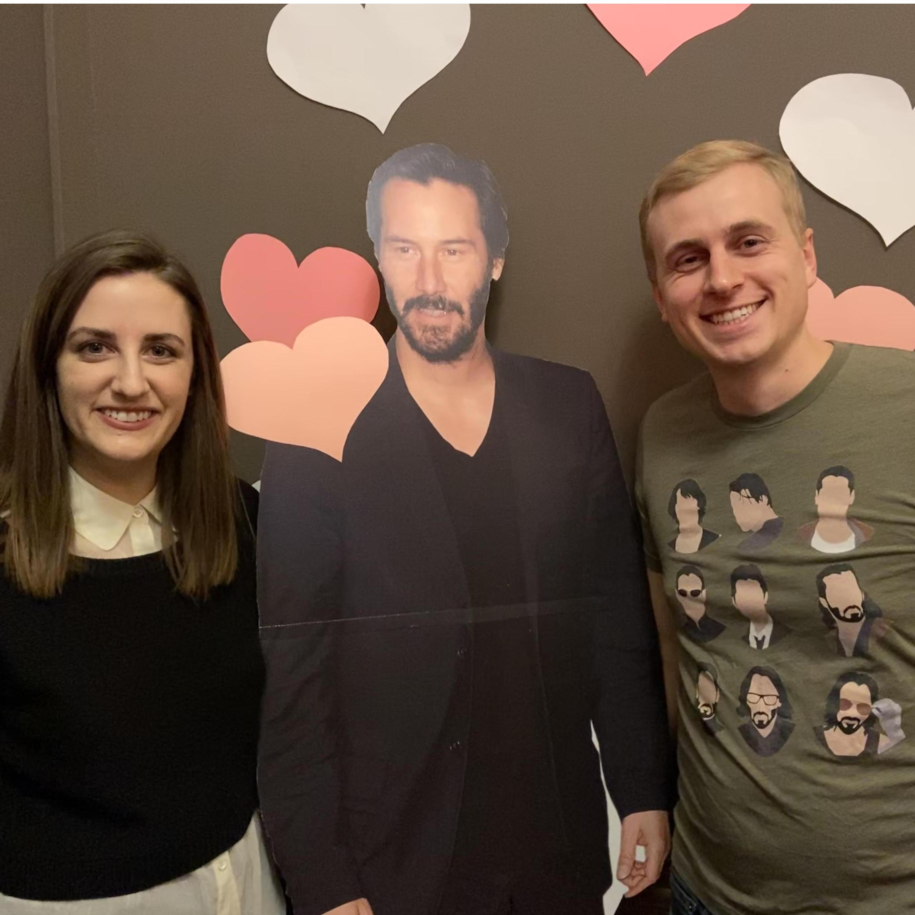 Jeff with his favorite person... and Jackie.