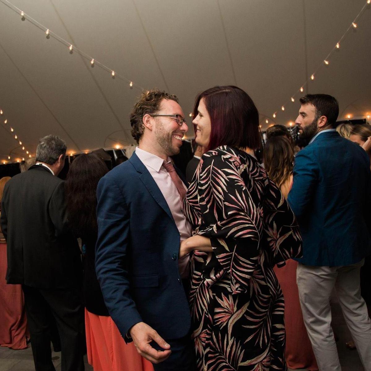 Matt on the dance floor