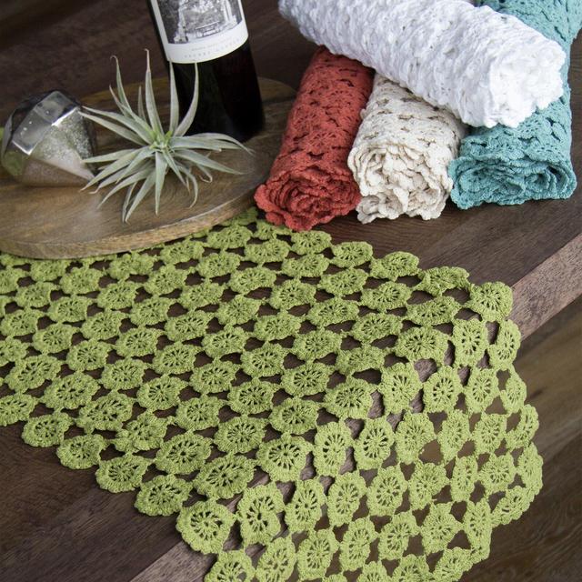Mandujano Crochet Rectangular Table Runner