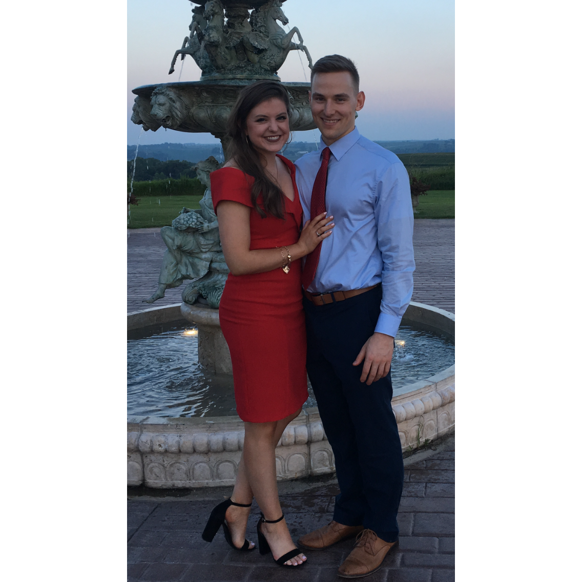 First wedding together... perfect excuse for a haircut.
