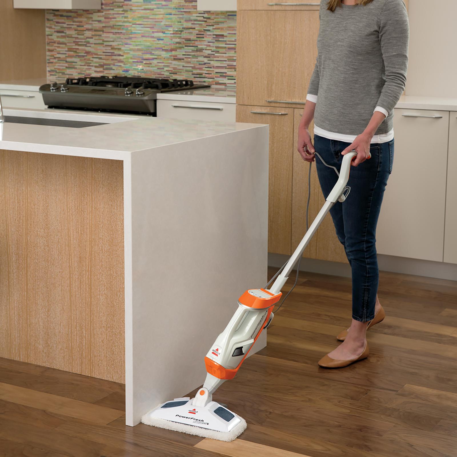 Bissell's Power Fresh Steam Mop Can Sanitize Your Kitchen Floors.