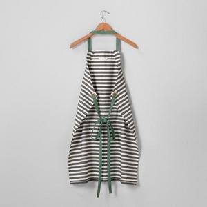 Striped Cooking Apron - Black/Cream - Hearth & Hand™ with Magnolia