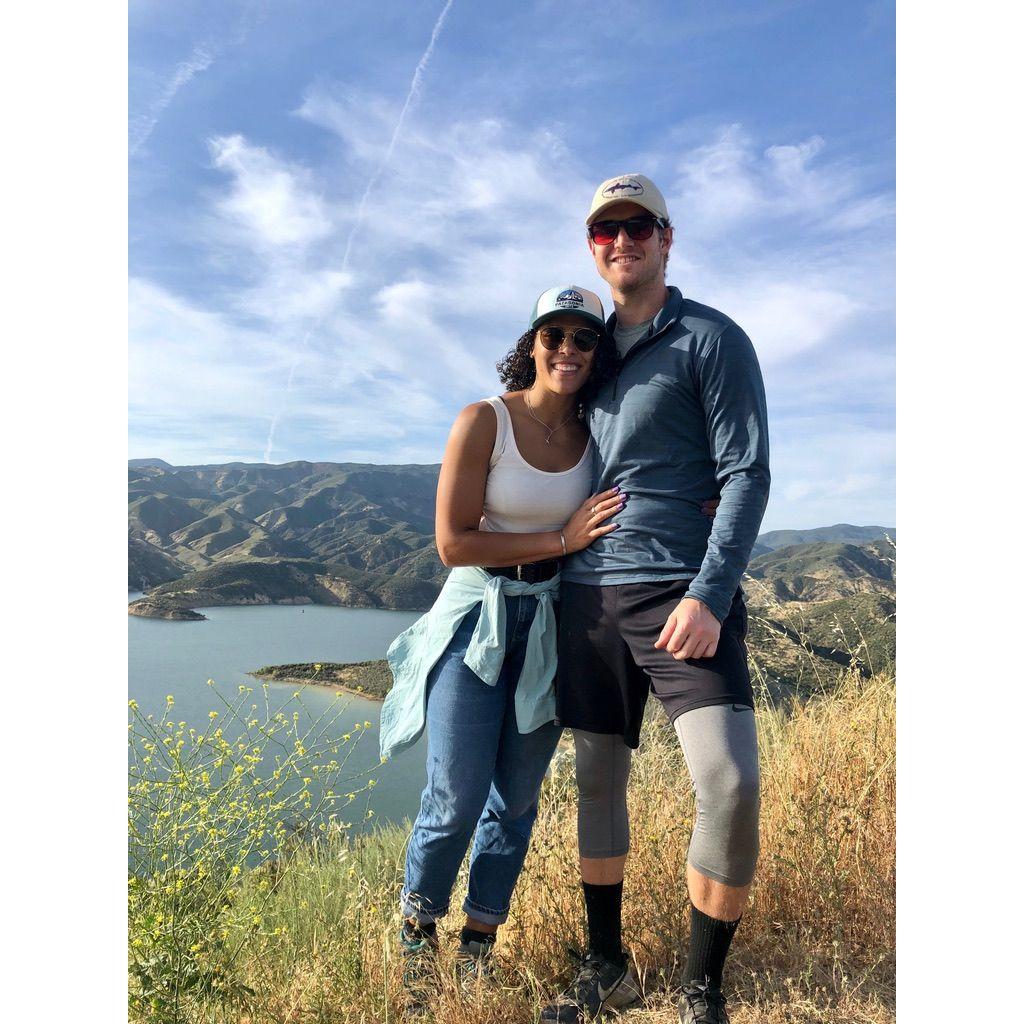 One of our first few date at Castaic Lake