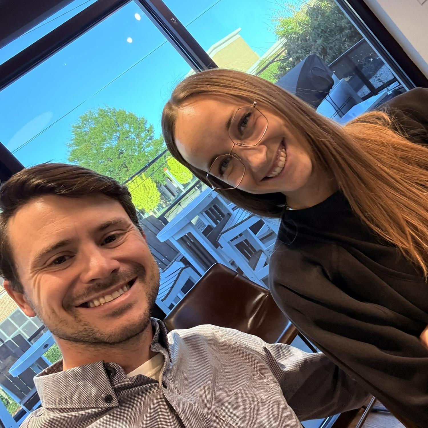 Our first picture together!