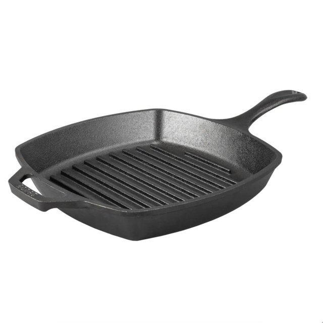 10.5 Inch Square Cast Iron Grill Pan