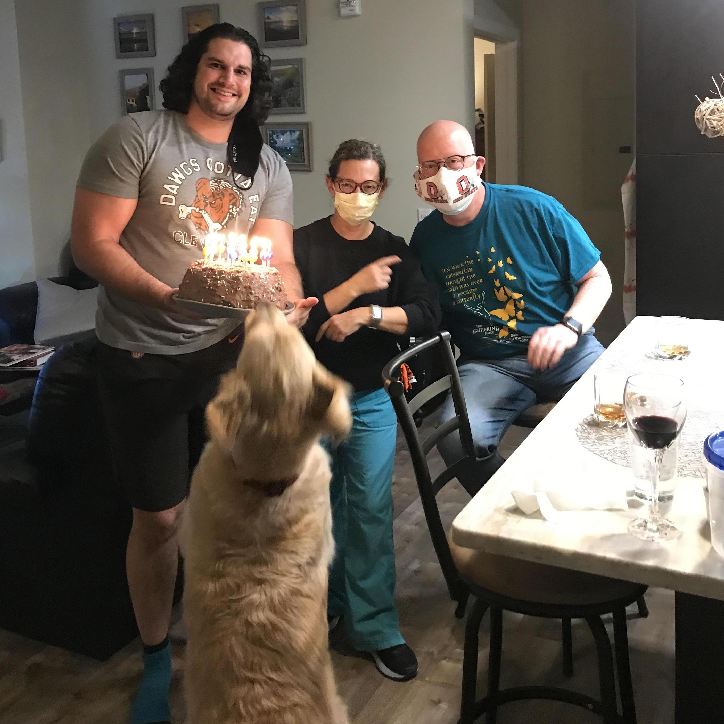 Our wonderful friends Dan and Marci!