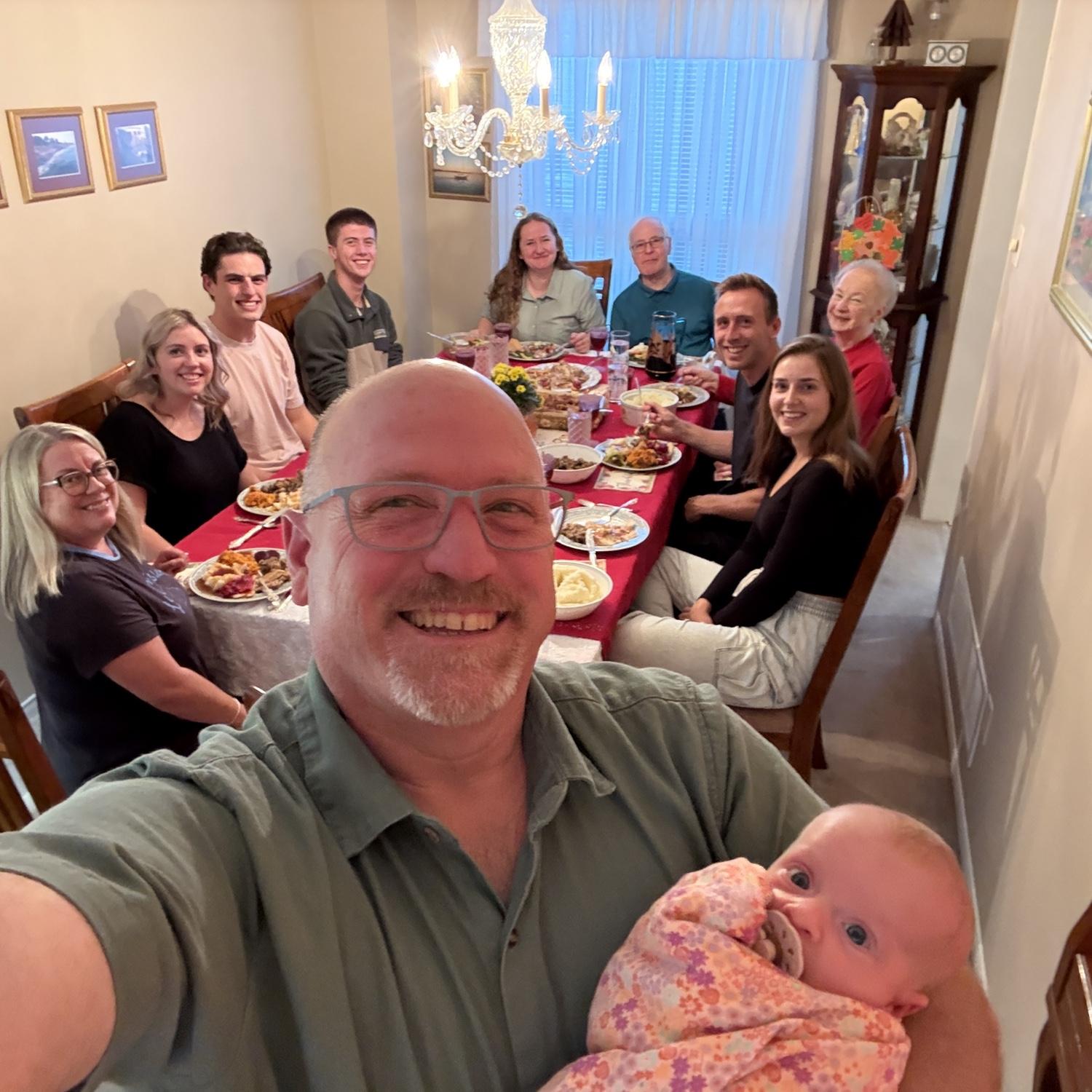 First McCann family Thanksgiving 💕