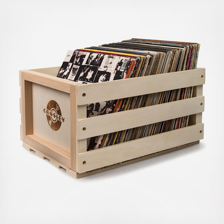 Crosley, Record Storage Crate | Zola