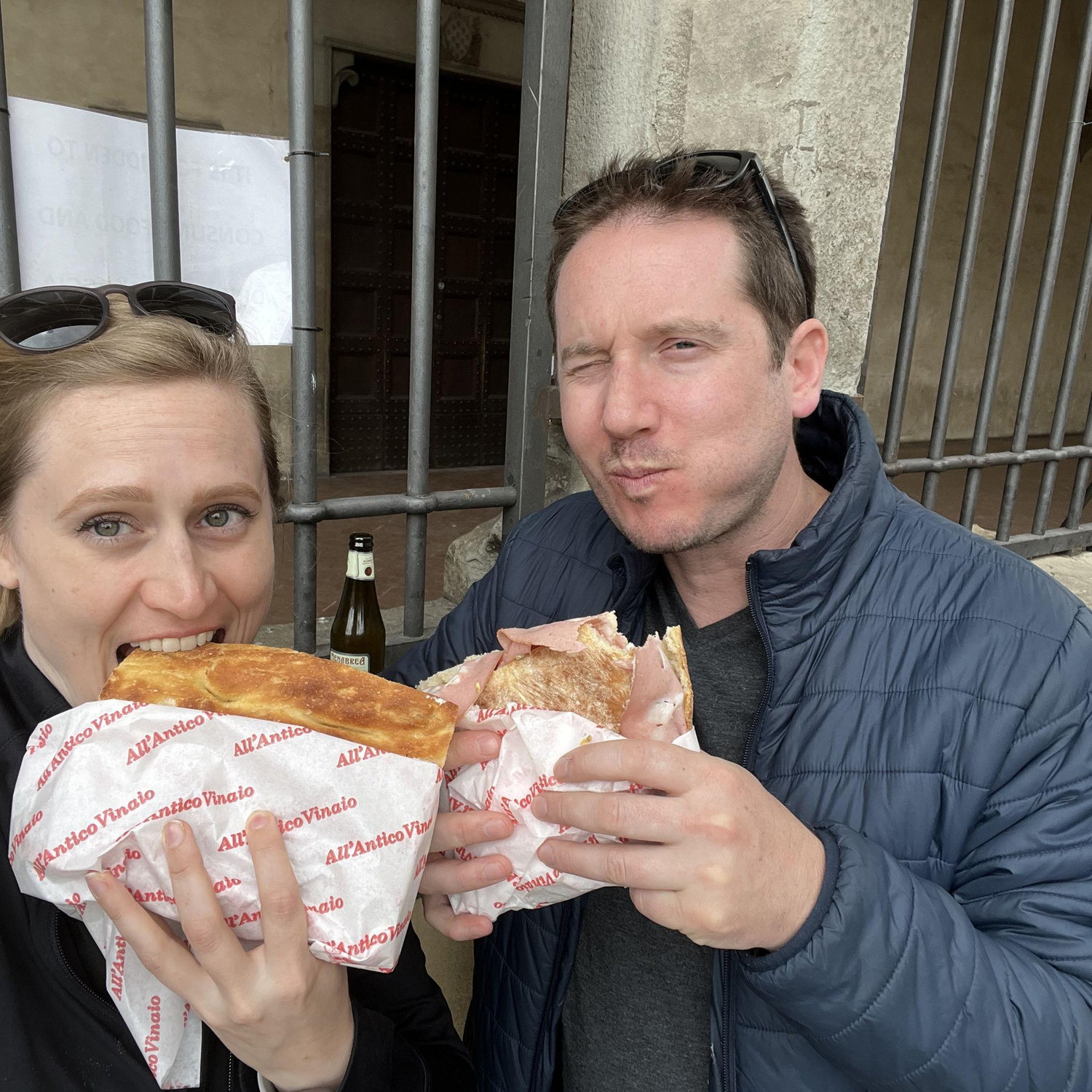 Giant sandwhiches in Florences 2024