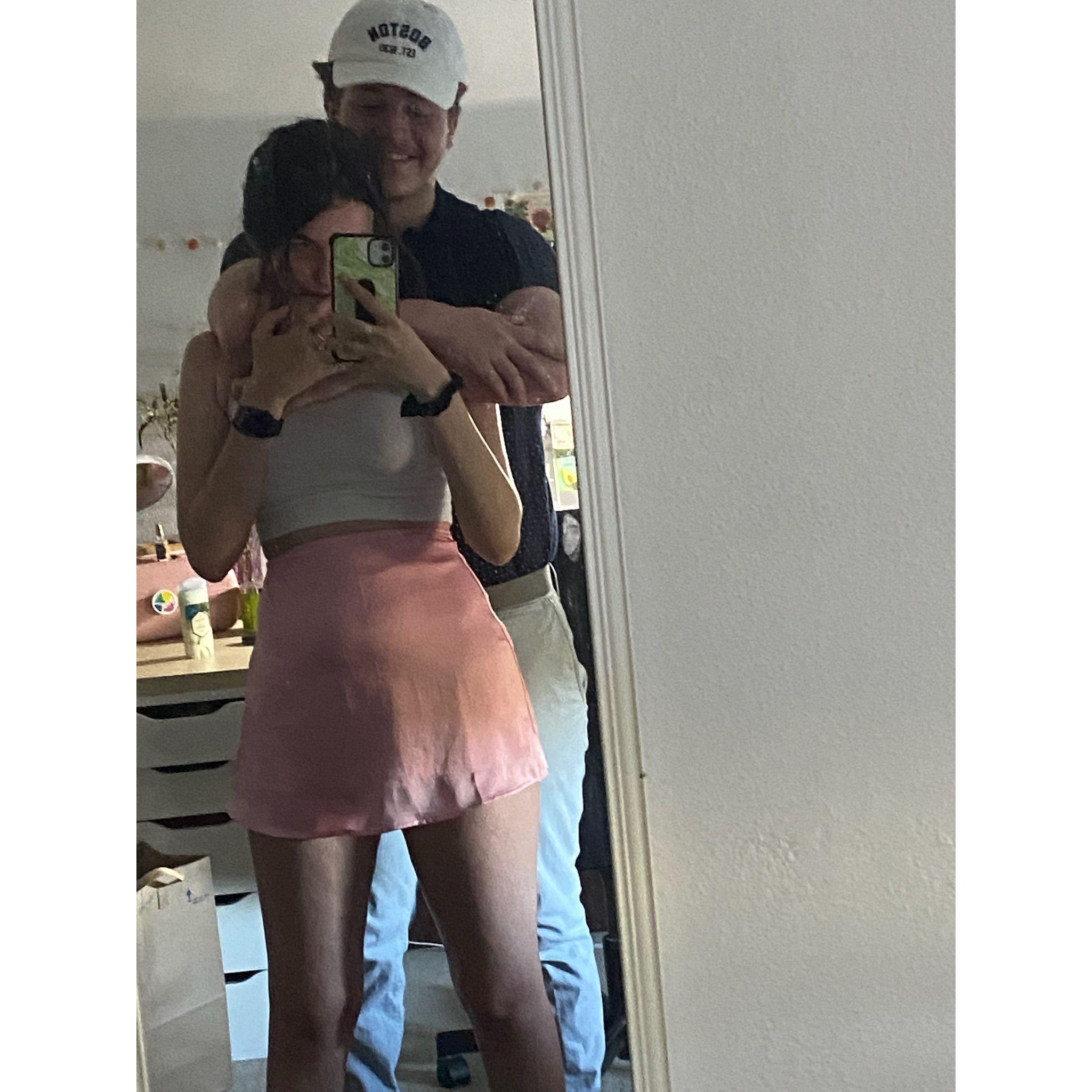 Possibly Valentine's Day.