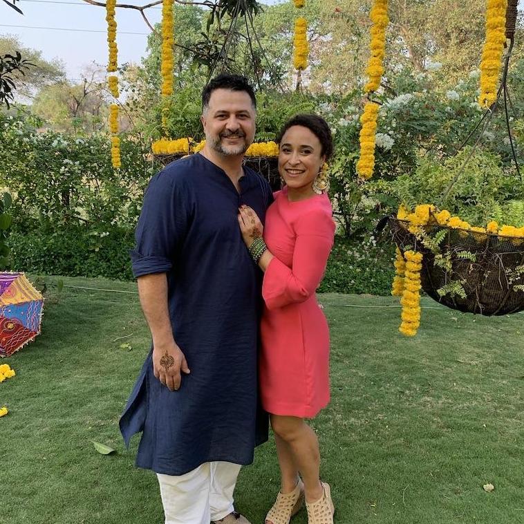 An unforgettable day in India - this was a henna ceremony for Uzra, one of Chelsea's bridesmaids, at her multi-day wedding in Mumbai.