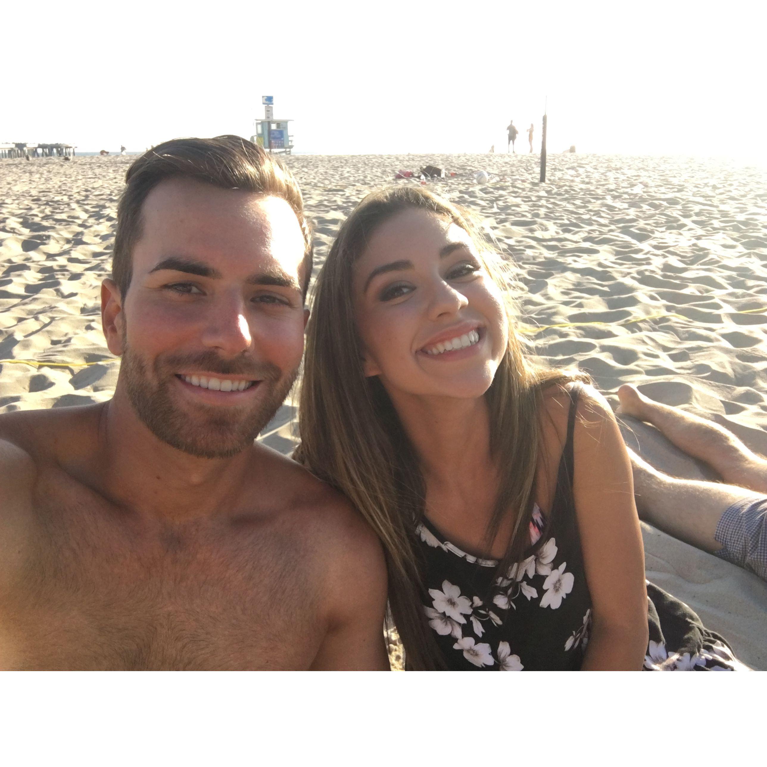 Our first photo together. Circa 2017