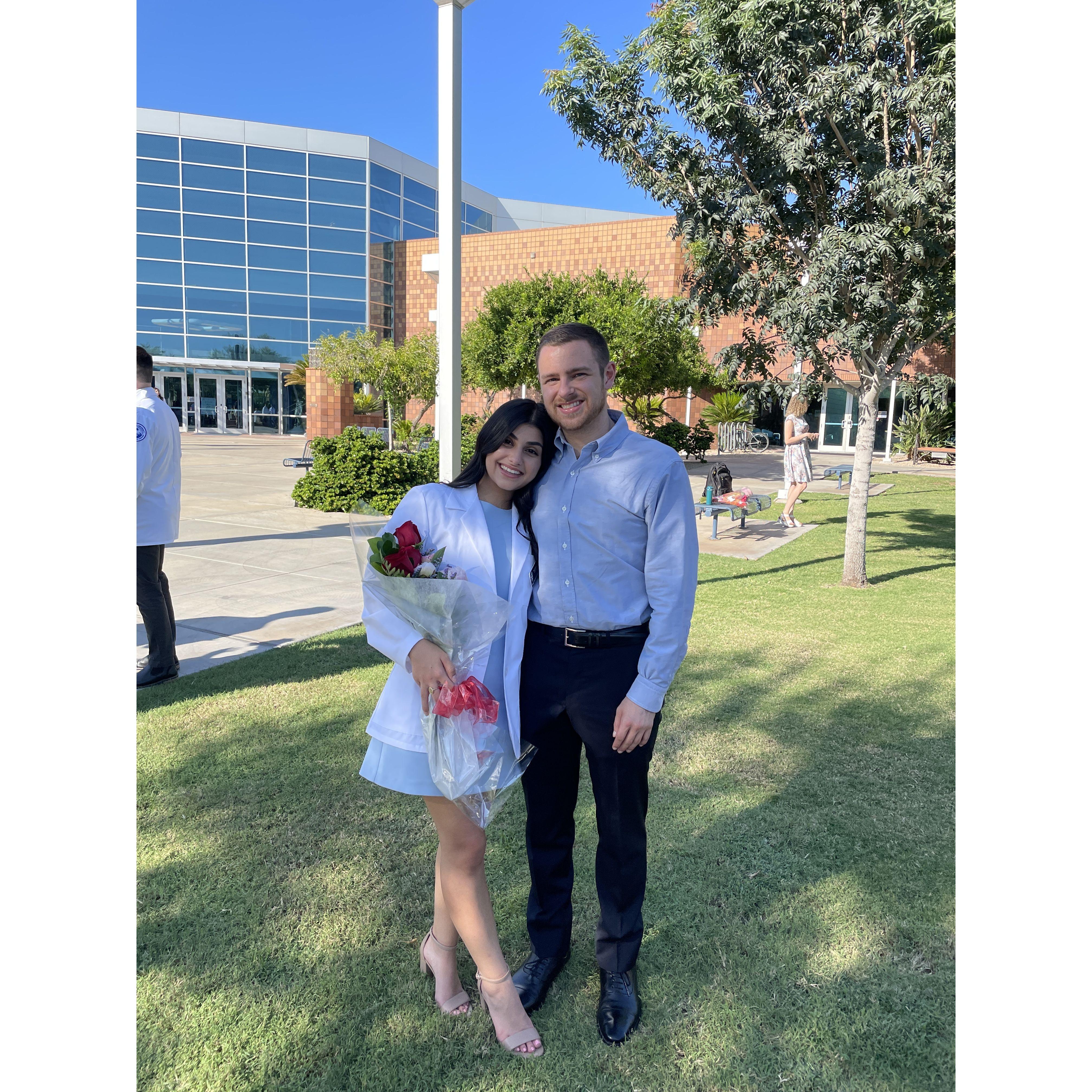 Tina's White Coat Ceremony