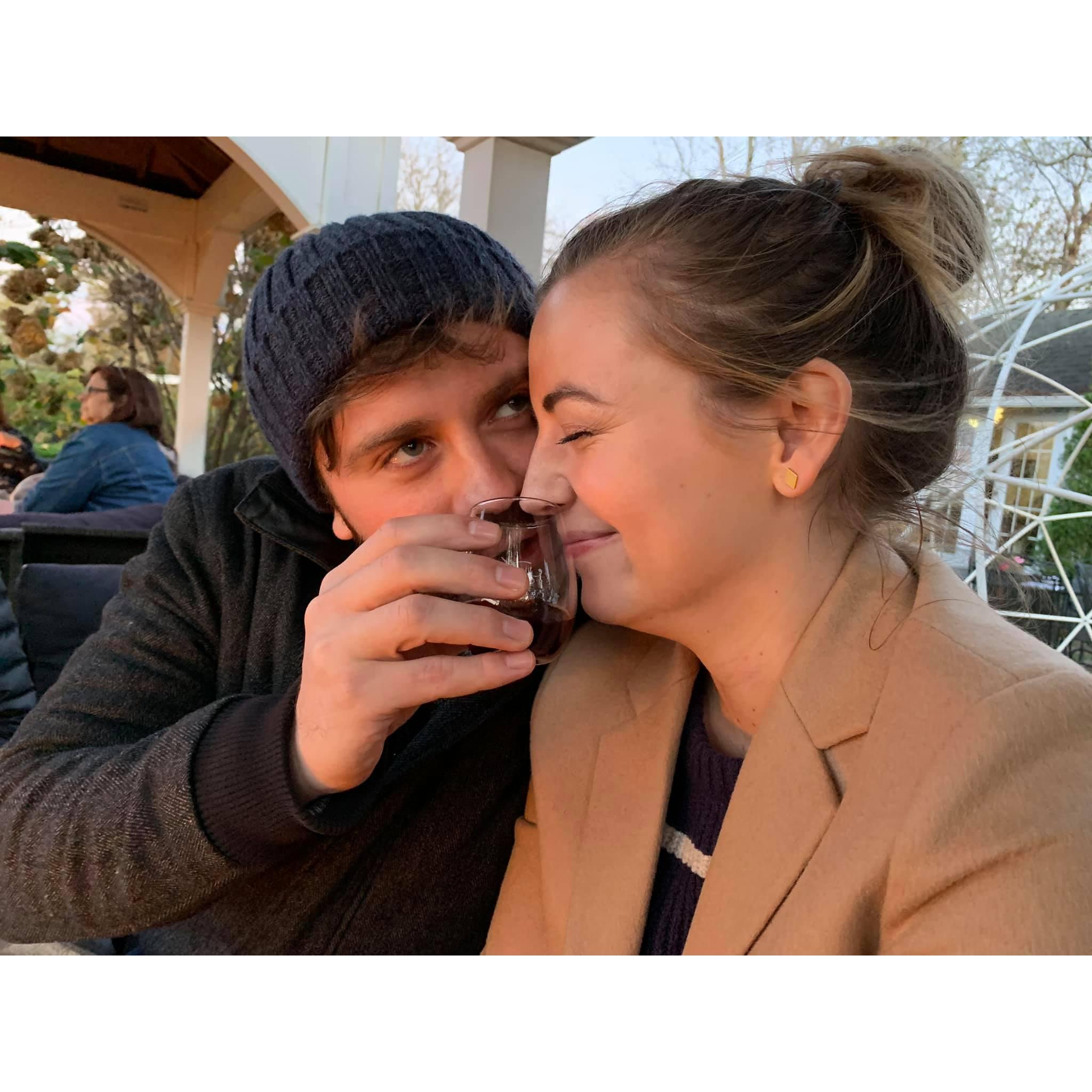 wine tasting on Long Island / November 3, 2019