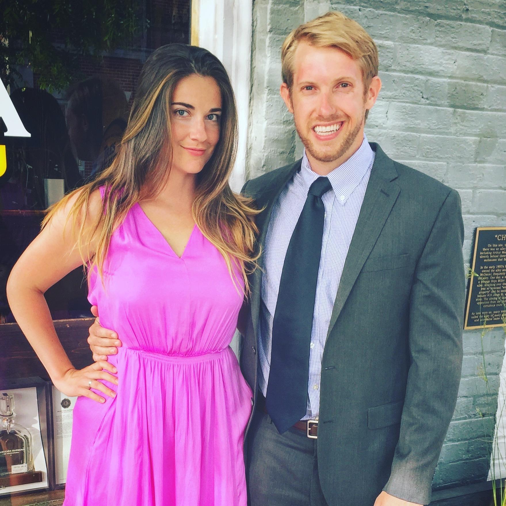 First wedding together.