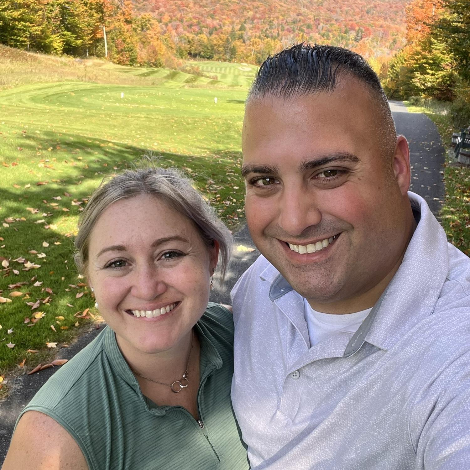 October 5, 2023. First round of golf at Jay Peak (where Matt said he would never play again... joke's on him)
