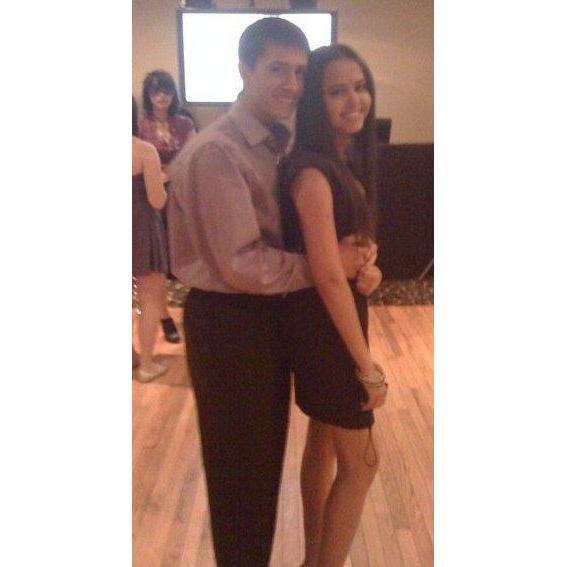 Our first couples photo, May 2010