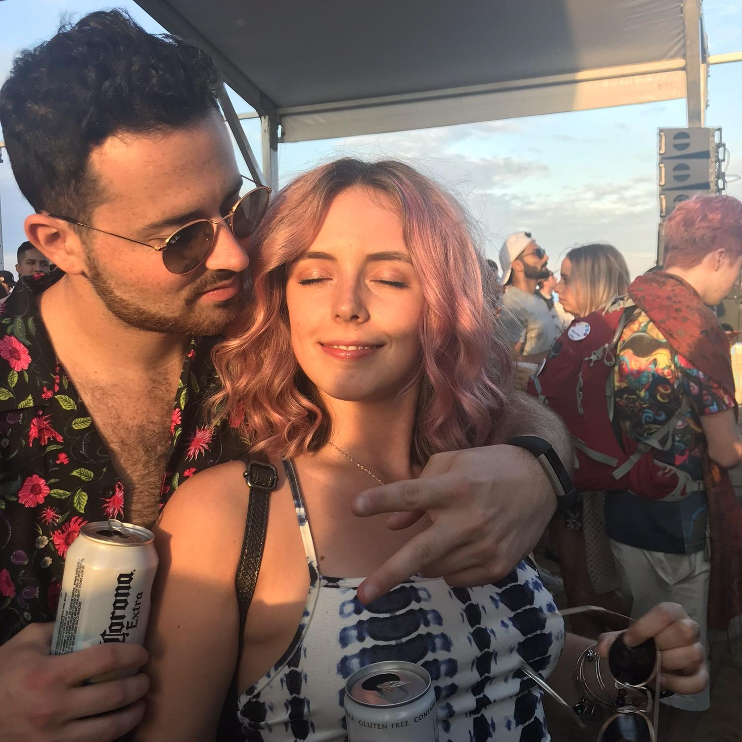 Grooving at music festivals all summer