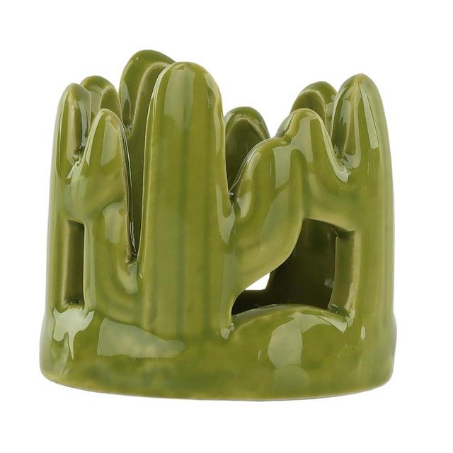 Cactus Tealight Holder - 1 Piece Green