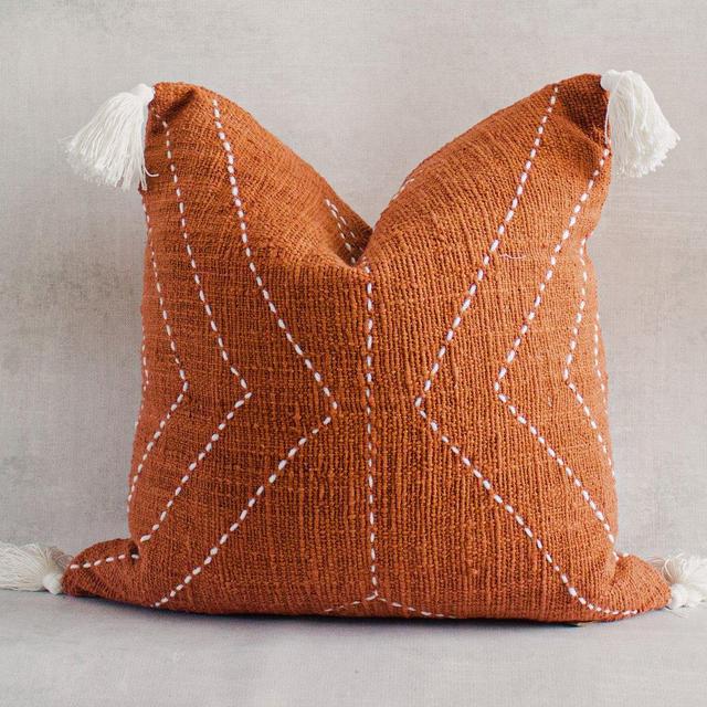 SÉUN - Textured Natural Raw Cotton Pillow Cover