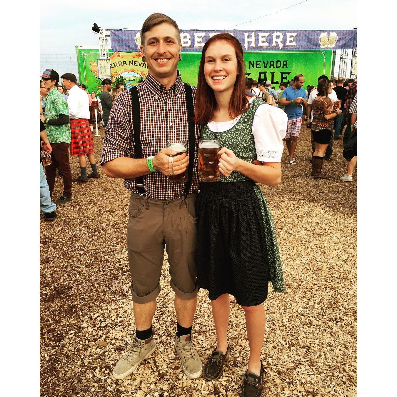 Brian's first Sierra Nevada Oktoberfest