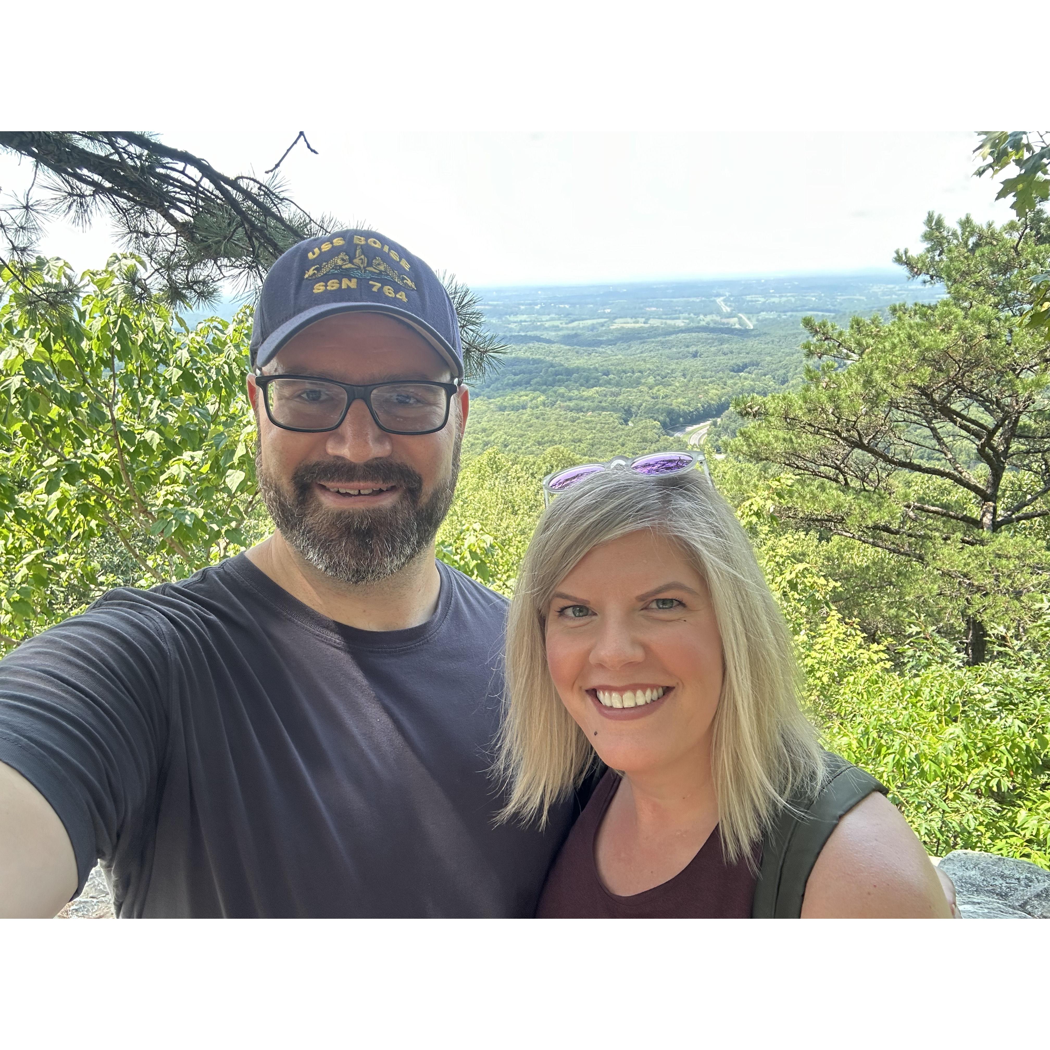 3rd Date hike in the mountains of Virginia.