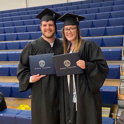 Us graduating college together.