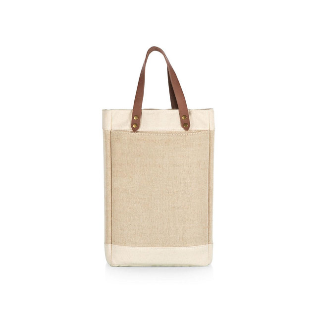 Legacy Pinot Jute 2 Bottle Insulated Wine Bag