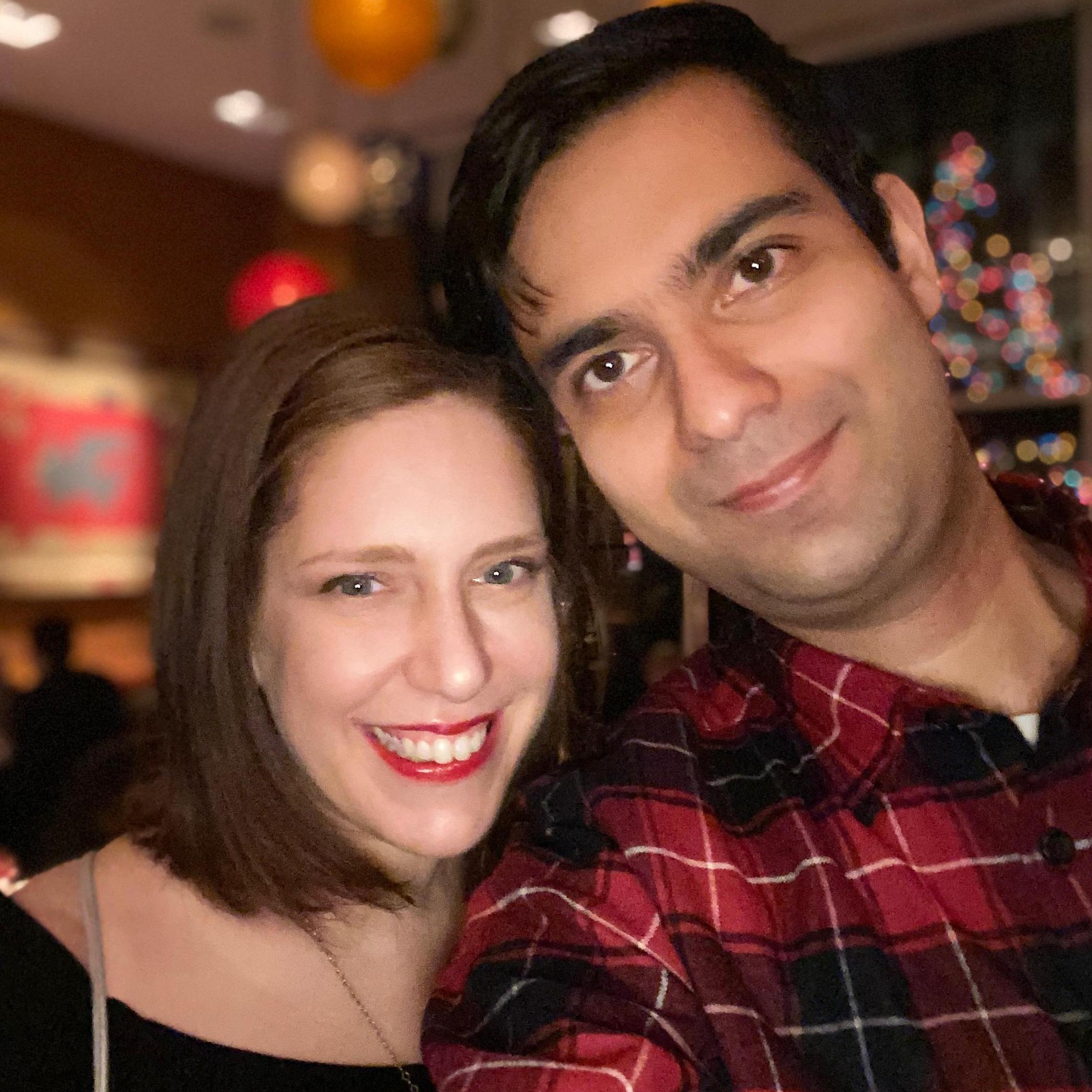 Emma and Mil on New Year’s Eve!