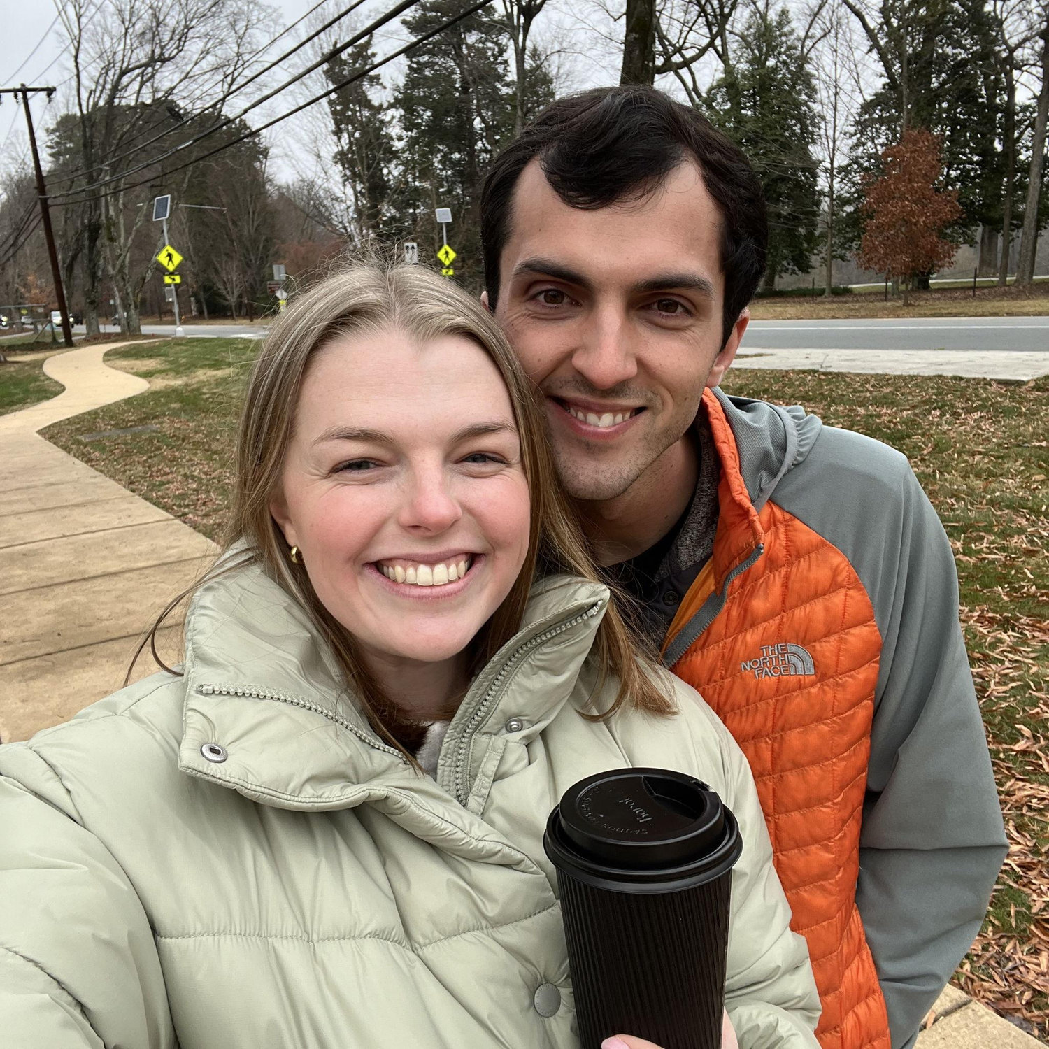Went shopping for engagement rings together!