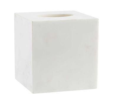 Frost Marble Accessories, Tissue Box